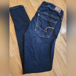 American eagle jagging super straight